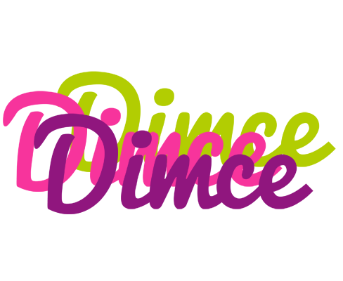 Dimce flowers logo