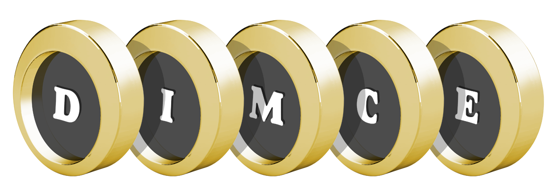 Dimce gold logo