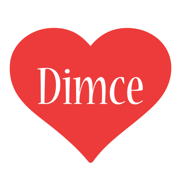 Dimce love logo