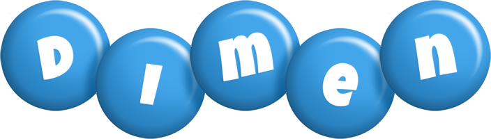 Dimen candy-blue logo