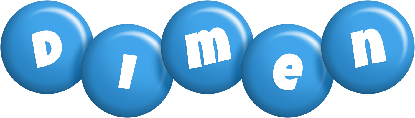 Dimen candy-blue logo
