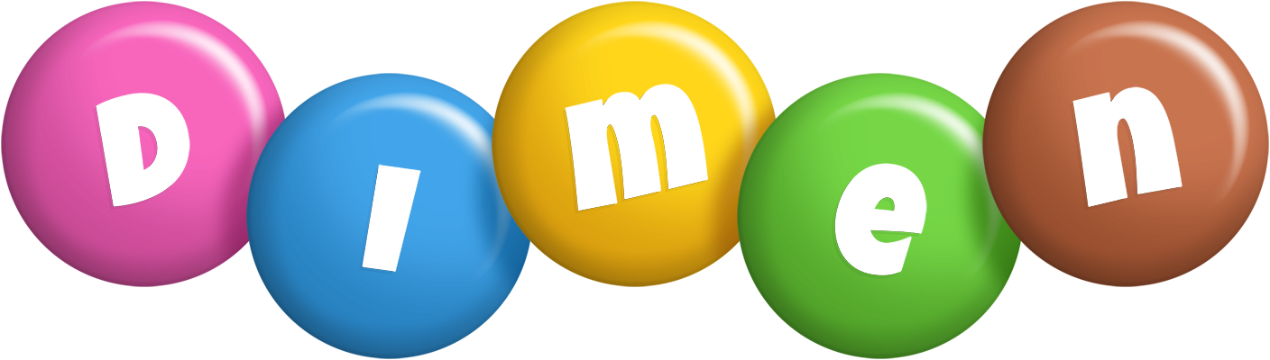 Dimen candy logo