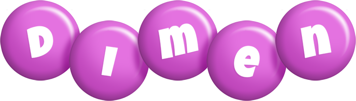 Dimen candy-purple logo