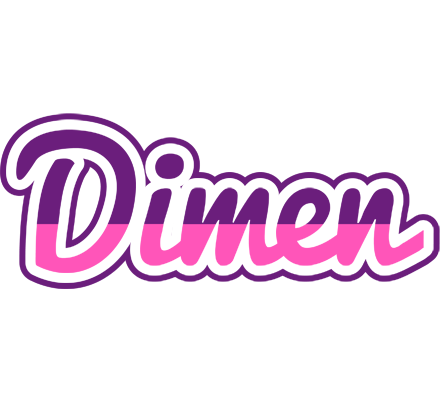 Dimen cheerful logo
