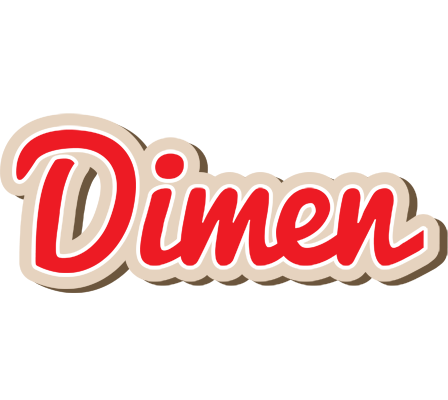 Dimen chocolate logo