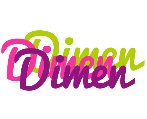 Dimen flowers logo