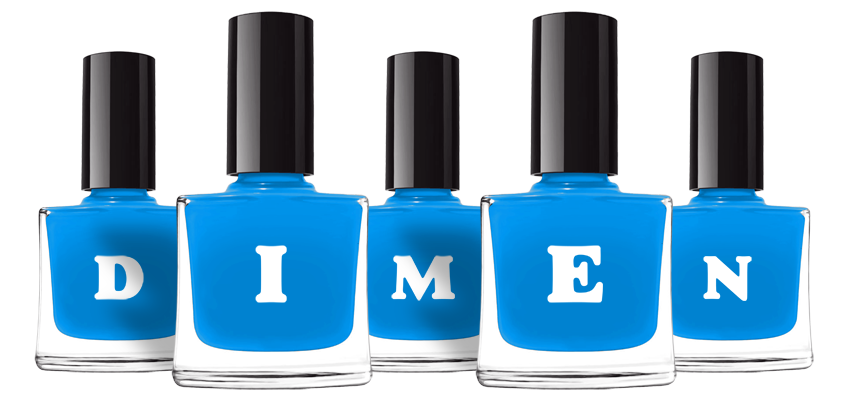 Dimen glossy logo