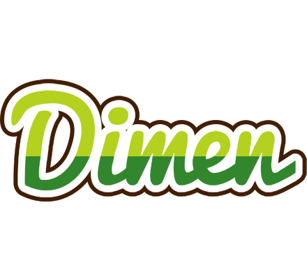 Dimen golfing logo