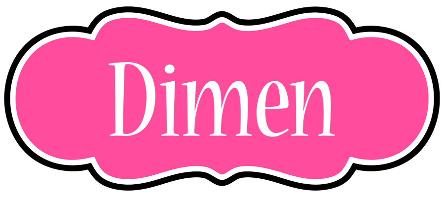 Dimen invitation logo