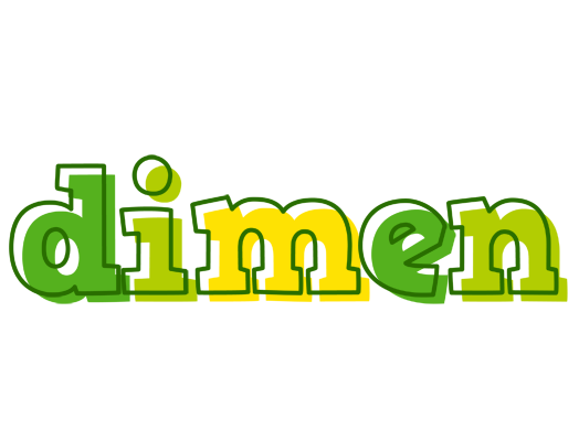 Dimen juice logo