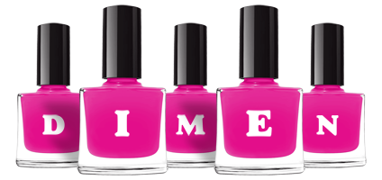 Dimen nails logo