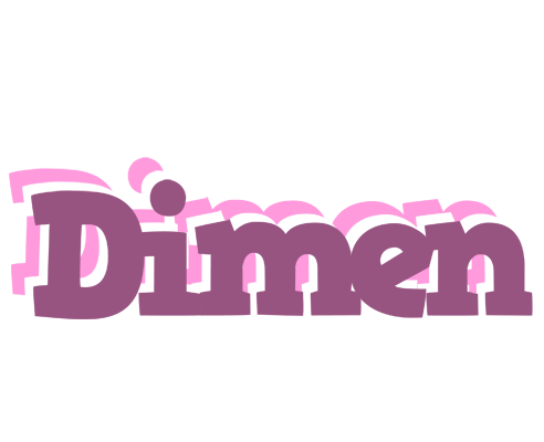 Dimen relaxing logo