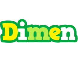 Dimen soccer logo