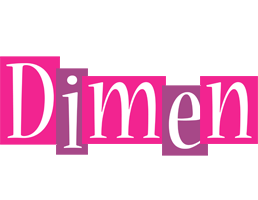 Dimen whine logo