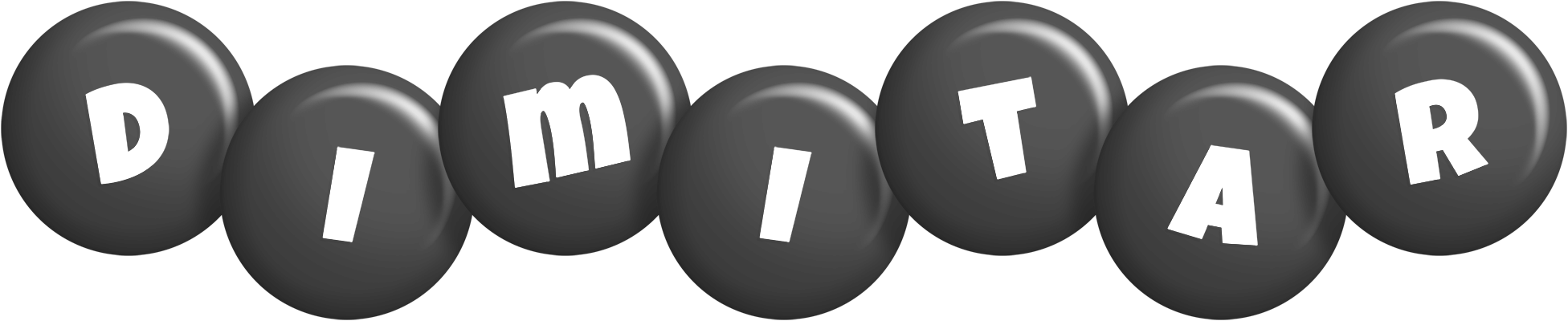 Dimitar candy-black logo