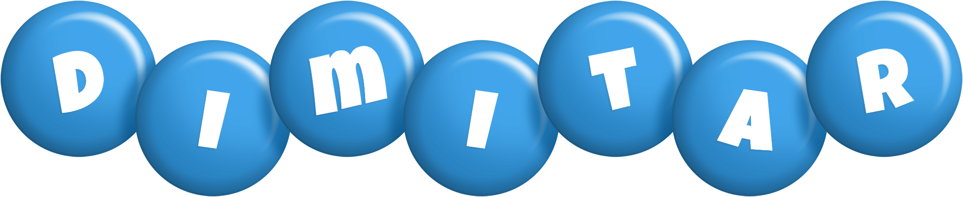 Dimitar candy-blue logo