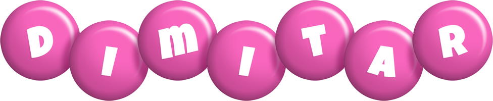 Dimitar candy-pink logo
