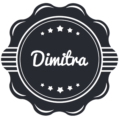 Dimitra badge logo