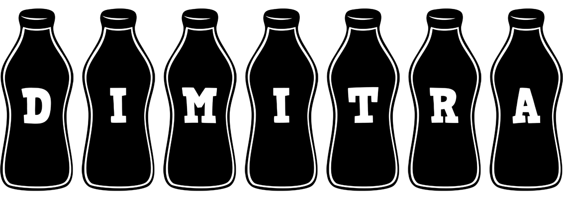Dimitra bottle logo