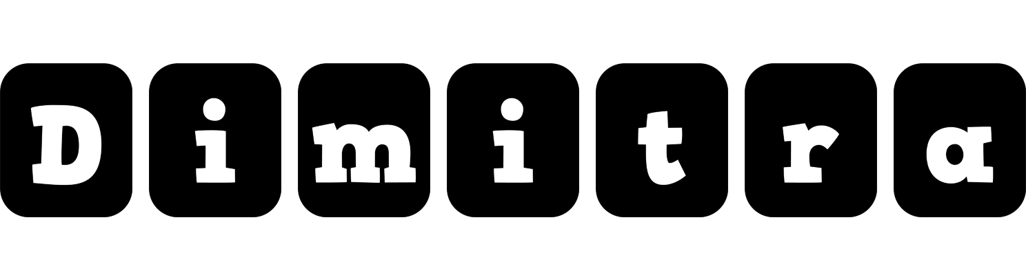 Dimitra box logo
