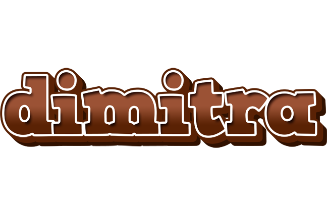 Dimitra brownie logo