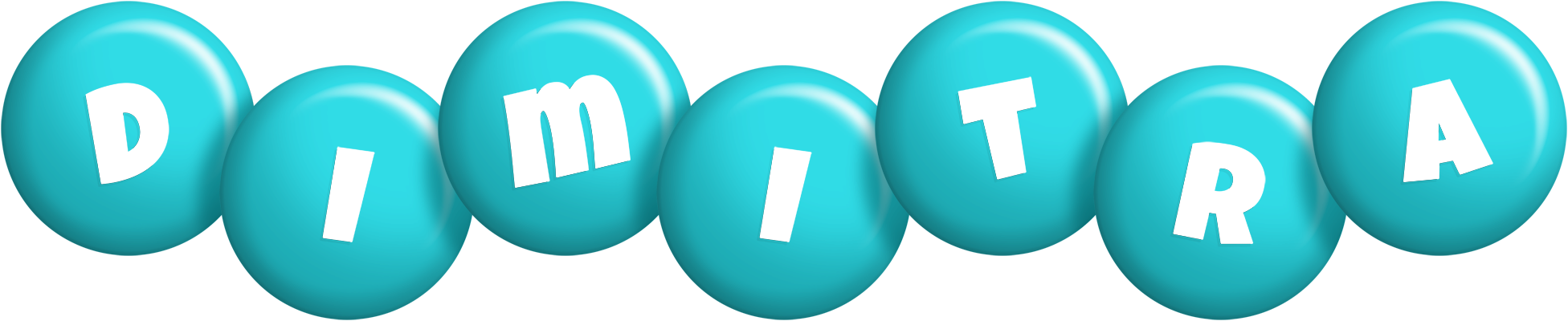 Dimitra candy-azur logo