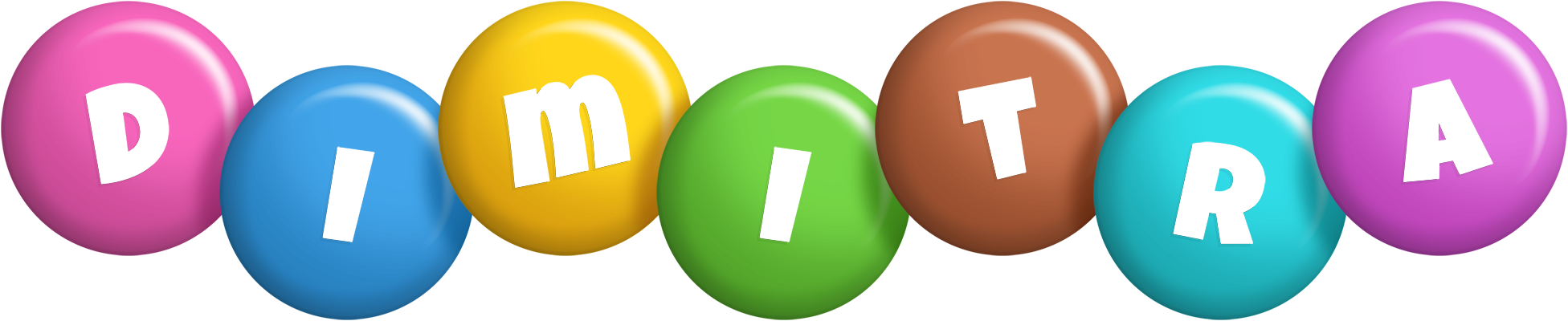 Dimitra candy logo