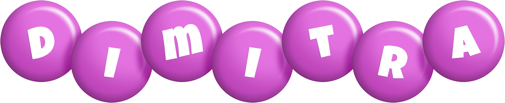 Dimitra candy-purple logo