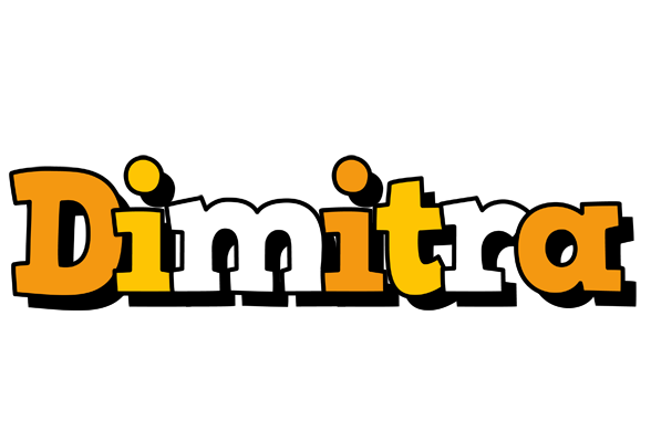 Dimitra cartoon logo