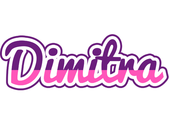 Dimitra cheerful logo