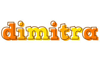 Dimitra desert logo