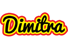 Dimitra flaming logo