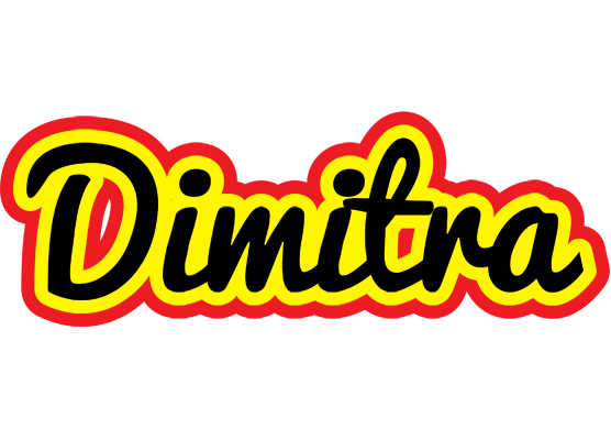 Dimitra flaming logo