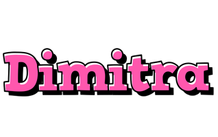 Dimitra girlish logo