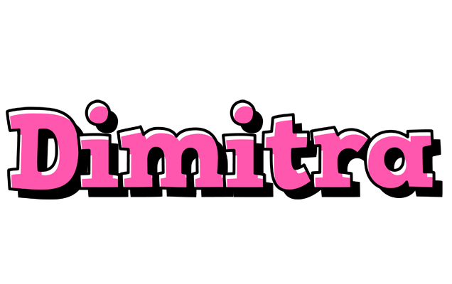Dimitra girlish logo