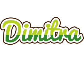 Dimitra golfing logo