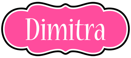 Dimitra invitation logo