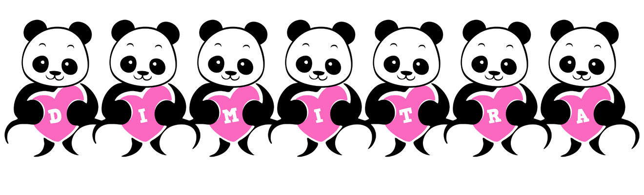 Dimitra love-panda logo