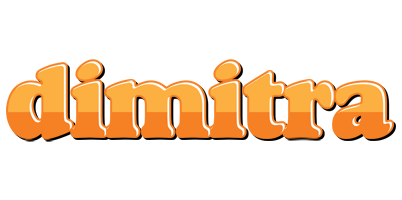 Dimitra orange logo