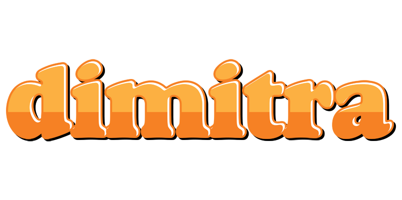 Dimitra orange logo