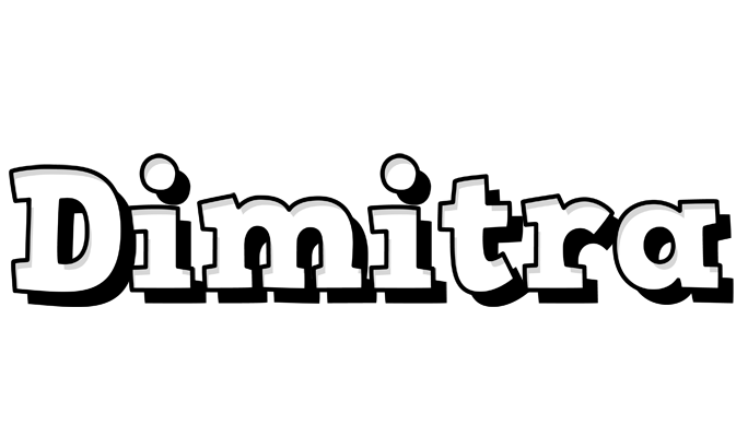 Dimitra snowing logo