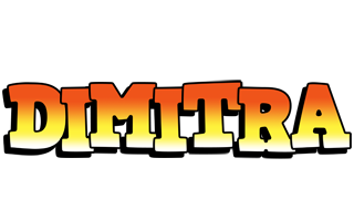 Dimitra sunset logo