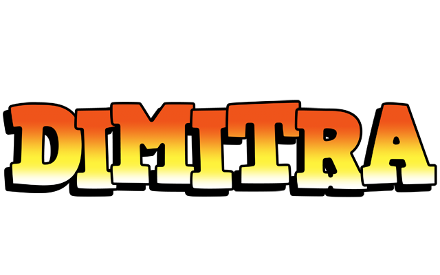 Dimitra sunset logo
