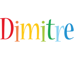 Dimitre birthday logo