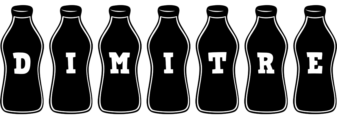 Dimitre bottle logo