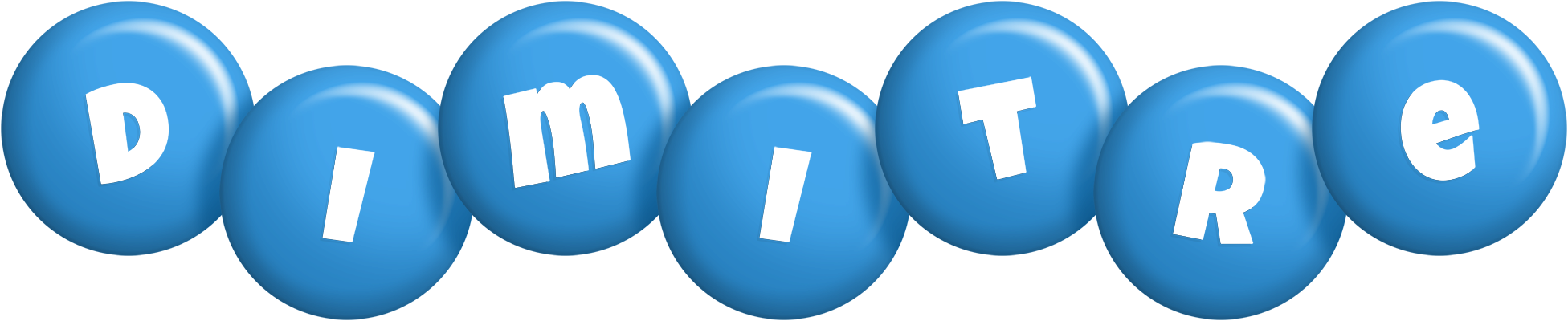 Dimitre candy-blue logo