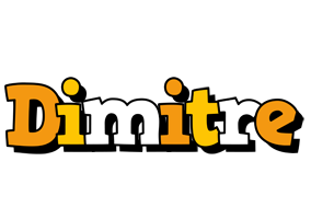 Dimitre cartoon logo