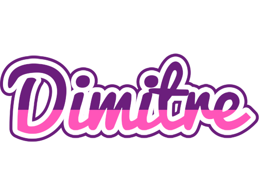 Dimitre cheerful logo