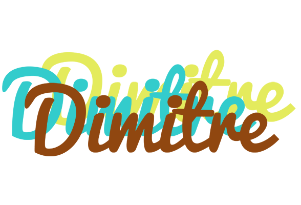Dimitre cupcake logo