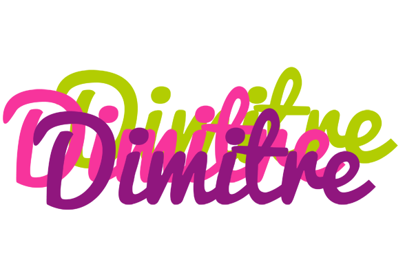 Dimitre flowers logo